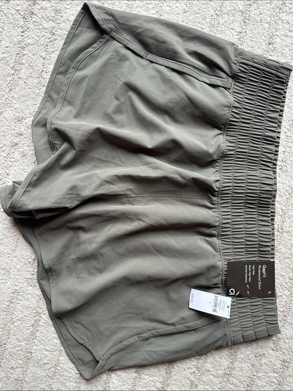 NWT Women's Olive Green Gap Athletic Shorts